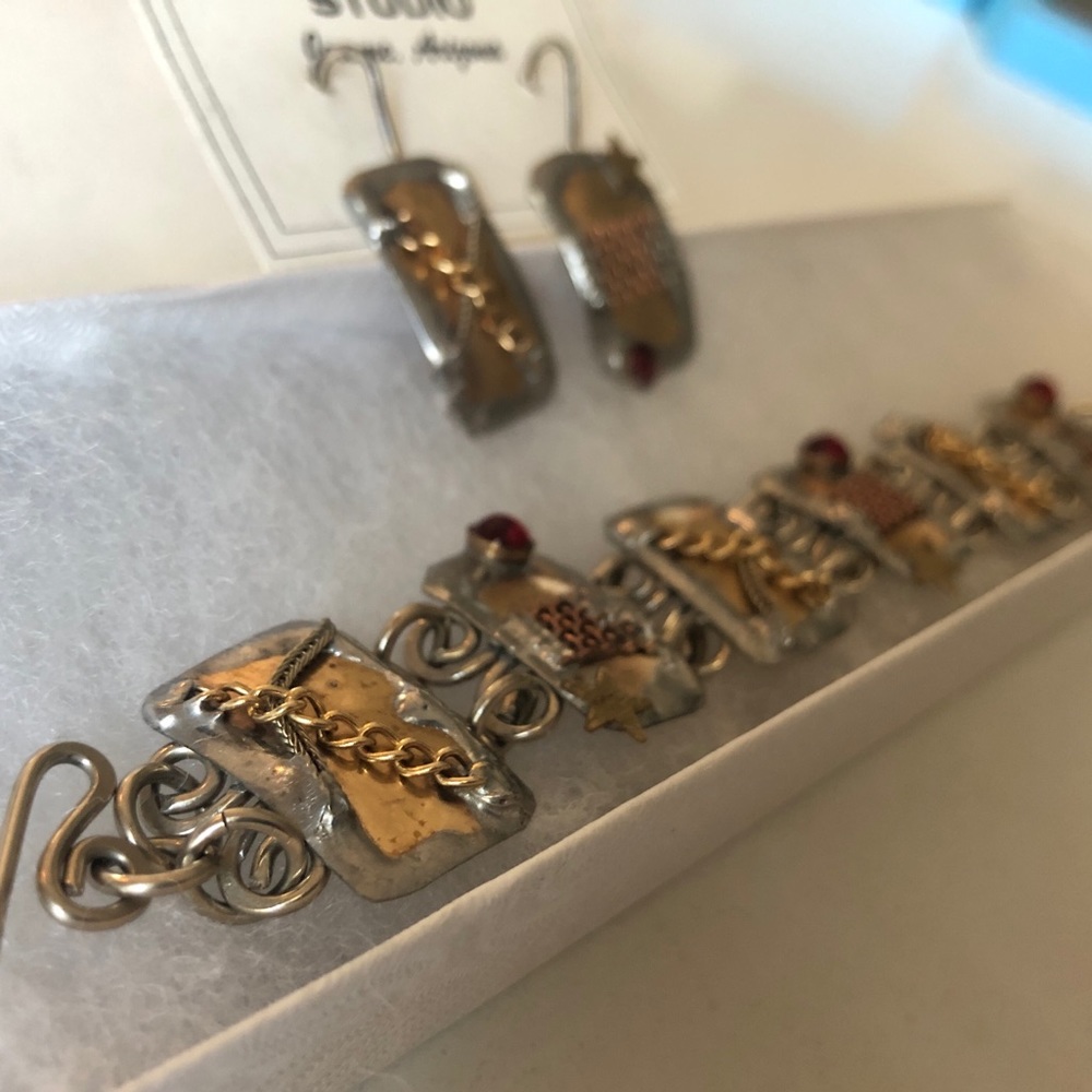 Christy Fisher Bracelet + Earring Set